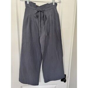 Club Monaco Lyocell & Linen Pants Size 6 Blue EUC